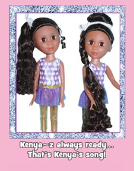 Kenya Dolls and Friends represent diversity